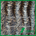 10 years China manufacturer 100% polyester upholstery fabric tiger print